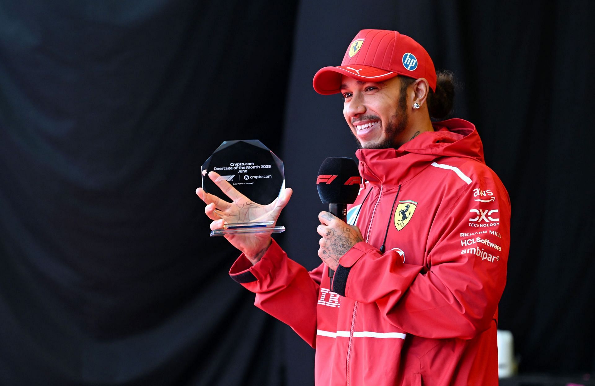 Lewis Hamilton at the 2025 F1 Grand Prix of Belgium race weekend - Source: Getty